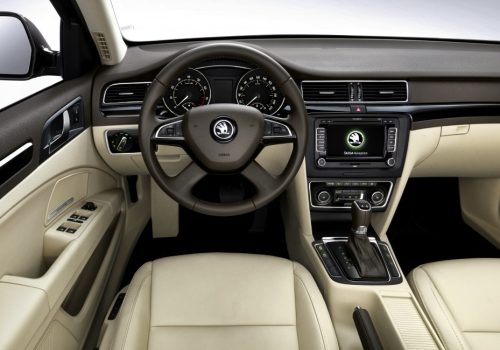 skoda superb-combi-interior